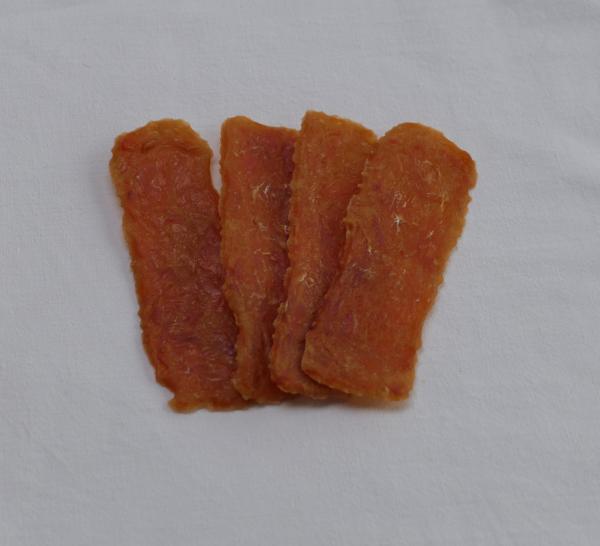 Kauartikel - getrocknete Hähnchenstreifen 200g